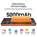 بلاك فيو WAVE 7C، 4 جيجابايت + 128 جيجابايت، شاشة 6.56 بوصة، أندرويد 16، Unisoc UMS312 Tiger T310 رباعي النواة، شبكة: 4G، OTG، 4 جيجابايت + 128 جيجابايت