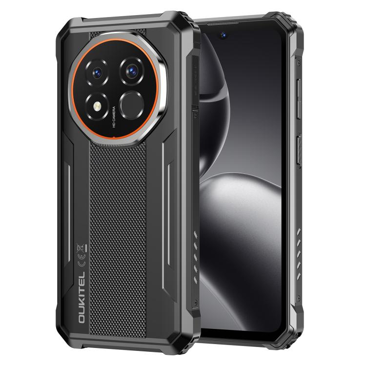 هاتف أوكيتيل G6 المتين، 4GB+128GB، التعرف على بصمة الإصبع، بطارية 10600mAh، شاشة 6.52 بوصة أندرويد 16.0 يونسوك T615 ثماني النواة، NFC، OTG، شبكة: 4G، 4GB+128GB