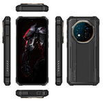 هاتف أوكيتيل G6 المتين، 4GB+128GB، التعرف على بصمة الإصبع، بطارية 10600mAh، شاشة 6.52 بوصة أندرويد 16.0 يونسوك T615 ثماني النواة، NFC، OTG، شبكة: 4G، 4GB+128GB