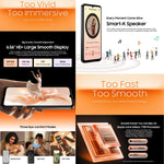 بلاك فيو أوسكال FLAT 3C، 4 جيجابايت + 64 جيجابايت، شاشة 6.56 بوصة، أندرويد 16، Unisoc UMS312 T310 رباعي النواة، OTG، شبكة 4G، 4 جيجابايت + 64 جيجابايت