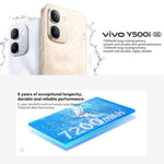 فيفو Y500i، 8GB+512GB، بصمة جانبية، شاشة 6.75 بوصة أندرويد 16 OriginOS 6 سنابدراجون 4 الجيل ثماني النواة، OTG، NFC، شبكة: 5G، 8GB+512GB