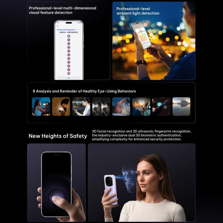 هونر ماجيك8 RSR تصميم بورشه، 16GB+512GB، بصمة ثلاثية الأبعاد بالموجات فوق الصوتية، شاشة 6.71 بوصة MagicOS 10.0 / أندرويد 16 سنابدراجون 8 إيليت الجيل 5 ثماني النواة، شبكة: 5G، NFC، OTG، 16GB+512GB
