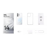 هاتف OPPO Reno14 Pro الذكي، 16 جيجابايت + 1 تيرابايت، بصمة على الشاشة، شاشة 6.83 بوصة ColorOS 15.0، Dimensity 8450 ثماني النواة، NFC، OTG، شبكة: 5G، 16 جيجابايت + 1 تيرابايت
