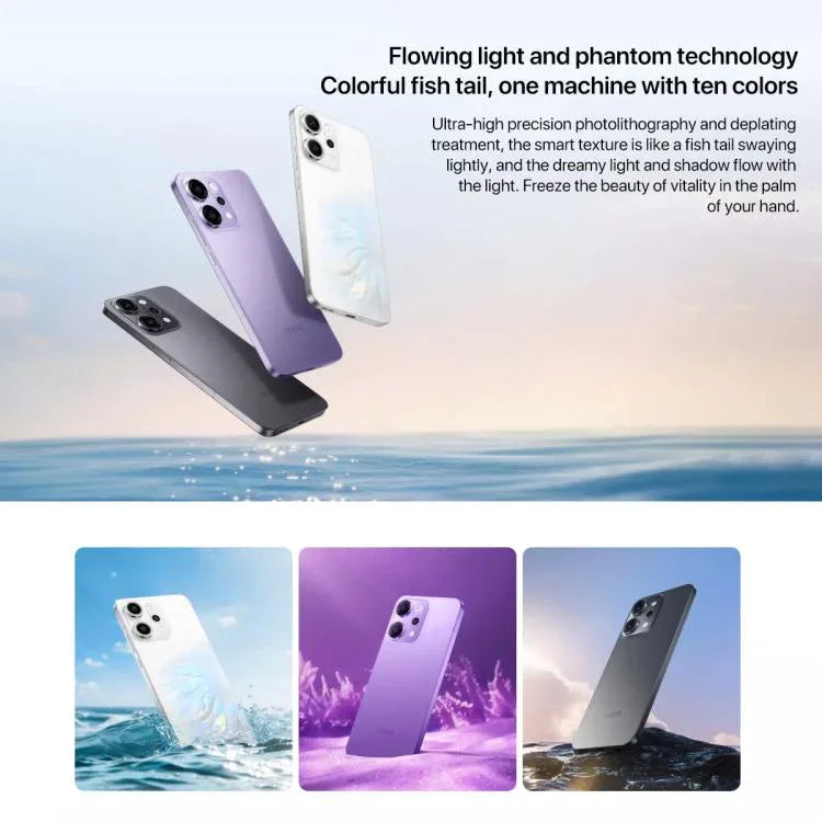 هاتف OPPO Reno14 Pro الذكي، 16 جيجابايت + 1 تيرابايت، بصمة على الشاشة، شاشة 6.83 بوصة ColorOS 15.0، Dimensity 8450 ثماني النواة، NFC، OTG، شبكة: 5G، 16 جيجابايت + 1 تيرابايت