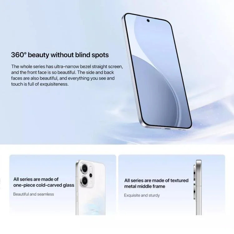 هاتف OPPO Reno14 Pro الذكي، 16 جيجابايت + 1 تيرابايت، بصمة على الشاشة، شاشة 6.83 بوصة ColorOS 15.0، Dimensity 8450 ثماني النواة، NFC، OTG، شبكة: 5G، 16 جيجابايت + 1 تيرابايت