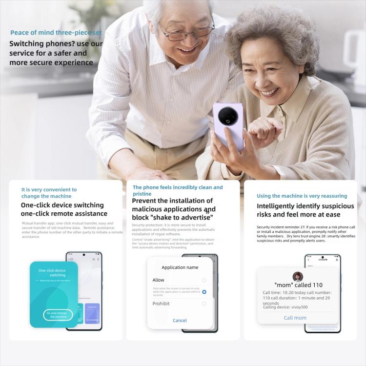 فيفو Y500، 12GB+256GB، شاشة 6.77 بوصة أندرويد 15 OriginOS 5 Dimensity 7300 ثماني النواة، OTG، NFC، شبكة: 5G، 12GB+256GB