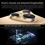 هواوي Pura 80 Ultra، 16GB+1TB، بصمة جانبية، شاشة 6.8 بوصة HarmonyOS 5.1، NFC، OTG، لا يدعم جوجل بلاي، 16GB+1TB