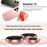 Realme 15، 8GB+256GB، شاشة 6.77 بوصة، Realme UI 6.0 أندرويد 15، MediaTek Dimensity 7300+ ثماني النواة، NFC، شبكة: 5G، 8GB+256GB