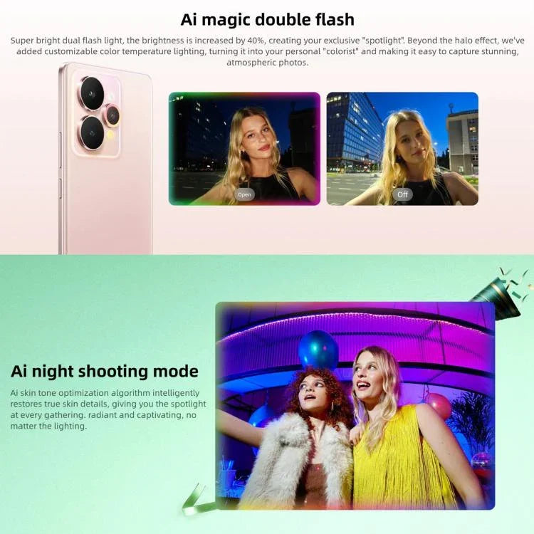 Realme 15، 8GB+256GB، شاشة 6.77 بوصة، Realme UI 6.0 أندرويد 15، MediaTek Dimensity 7300+ ثماني النواة، NFC، شبكة: 5G، 8GB+256GB