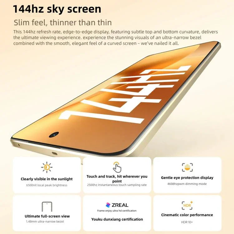 Realme 15 Pro، 12GB+256GB، شاشة 6.8 بوصة، Realme UI 6.0 أندرويد 15، سناب دراجون 7 الجيل ثماني النواة، NFC، شبكة: 5G، 12GB+256GB
