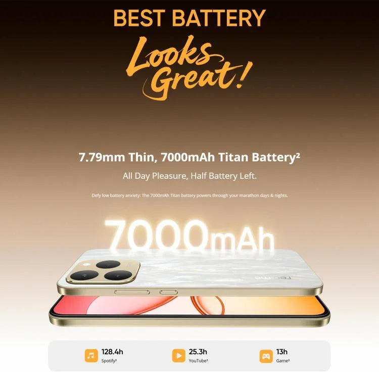 Realme 15T، 8GB+128GB، التعرف على بصمة الإصبع على الشاشة، شاشة 6.57 بوصة، Realme UI 6.0 أندرويد 15، MediaTek Dimensity 6400 Max ثماني النواة، NFC، شبكة: 5G، 8GB+128GB