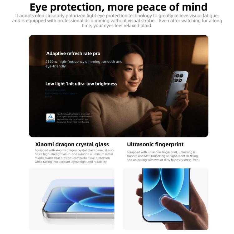 Xiaomi 17، 12GB+512GB، بصمة إصبع فوق صوتية ثلاثية الأبعاد، شاشة 6.3 بوصة، Xiaomi HyperOS 3، سناب دراجون 8 إيليت الجيل 5 ثماني النواة، NFC، شبكة: 5G، 12GB+512GB