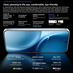 فيفو X300 برو، 12 جيجابايت + 256 جيجابايت، شاشة 6.78 بوصة، OriginOS 6، أندرويد 16، Dimensity 9500 ثماني النواة، OTG، NFC، شبكة: 5G، 12 جيجابايت + 256 جيجابايت