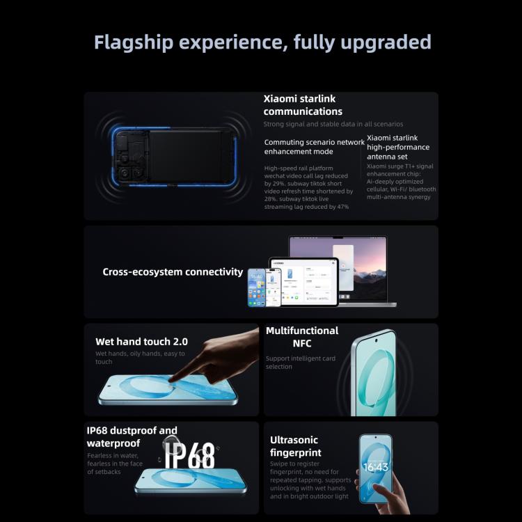 شاومي ريدمي K90، 12GB+256GB، شاشة 6.59 بوصة، Xiaomi HyperOS 3، سناب دراجون 8 إيليت ثماني النواة، NFC، شبكة: 5G، 12GB+256GB