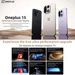 ون بلس 15، 12GB+512GB، التعرف على بصمة الشاشة، شاشة 6.78 بوصة، ColorOS 16.0، سناب دراجون 8 إيليت الجيل الخامس ثماني النواة، NFC، شبكة: 5G، 12GB+512GB