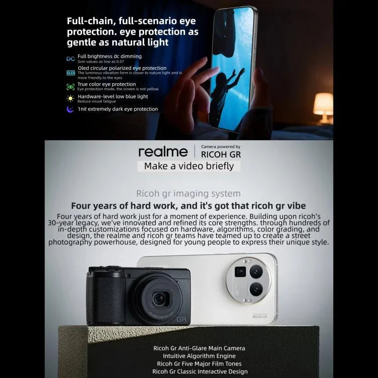 هاتف Realme GT8 Pro، 16GB+512GB، شاشة 6.79 بوصة Realme UI 7.0 معالج Snapdragon 8 Elite Gen 5 ثماني النواة، NFC، شبكة: 5G، 16GB+512GB، Realme GT8 Pro، 16GB+512GB
