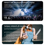 هاتف Honor 500، 12GB+512GB، بصمة شاشة، شاشة 6.55 بوصة MagicOS 10.0 / أندرويد 16 Snapdragon 8s Gen 4 ثماني النواة، شبكة: 5G، NFC، OTG، Honor 500، 12GB+512GB