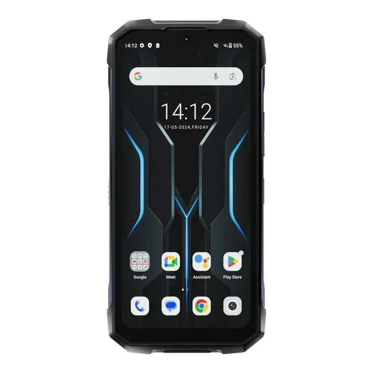 هاتف HOTWAV Hyper 7 Pro المتين، 16GB+256GB، بطارية 10800mAh، شاشة 6.6 بوصة أندرويد 14 معالج MediaTek Dimensity 7050 5G، شبكة: 5G، OTG، NFC