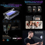 هاتف HOTWAV Hyper 7 Pro المتين، 16GB+256GB، بطارية 10800mAh، شاشة 6.6 بوصة أندرويد 14 معالج MediaTek Dimensity 7050 5G، شبكة: 5G، OTG، NFC