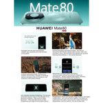 هواوي ميت 80، 12 جيجابايت + 256 جيجابايت، بصمة جانبية، 6.75 بوصة HarmonyOS 6.0 كيرين 9020، NFC، OTG، لا يدعم جوجل بلاي، 12 جيجابايت + 256 جيجابايت