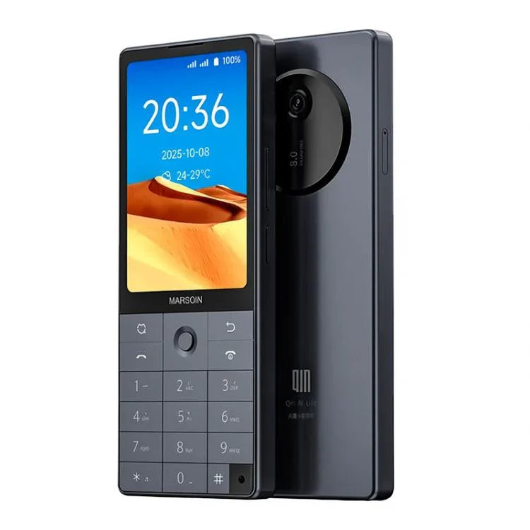 هاتف ذكي DUOQIN F25 بمفاتيح كبار السن، 6 جيجابايت + 128 جيجابايت، 3.54 بوصة أندرويد 14 MTK8786 ثماني النواة، شبكة: 4G
