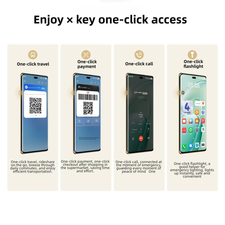 هواوي إنجوي 70X إصدار بريميوم، 8 جيجابايت + 256 جيجابايت، بصمة شاشة، 6.78 بوصة HarmonyOS 4.2 كيرين 8000، شبكة: 4G، OTG، NFC، لا يدعم جوجل بلاي، 8 جيجابايت + 256 جيجابايت