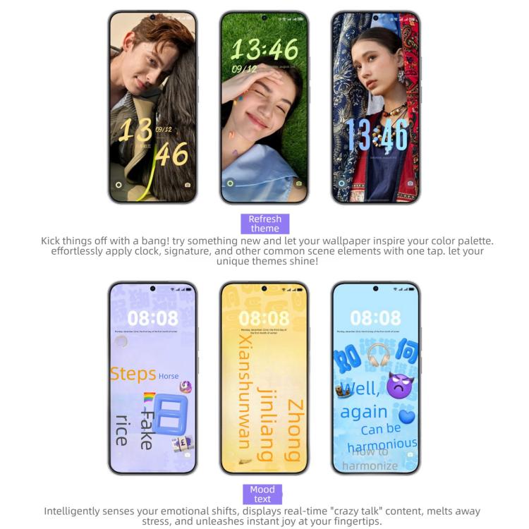 Huawei nova 15 Pro، زجاج كونلون، 12 جيجابايت + 256 جيجابايت، التعرف على بصمة جانبية، 6.84 بوصة HarmonyOS 6.0 Kirin 9010S ثماني النواة، NFC، OTG، لا يدعم Google Play، زجاج كونلون، 12 جيجابايت + 256 جيجابايت