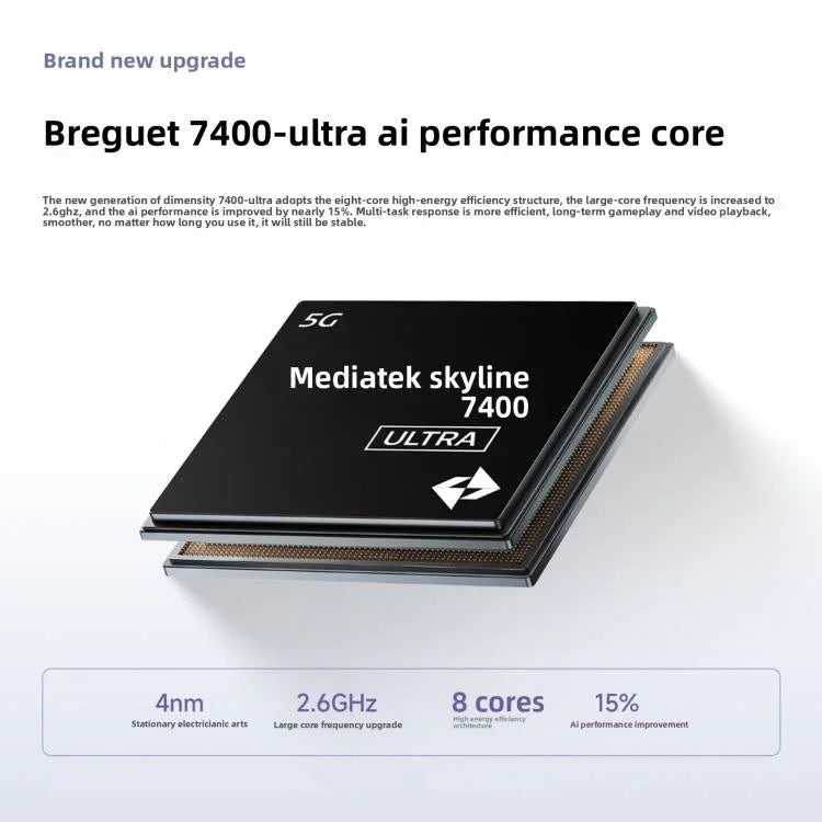 شاومي ريدمي نوت 15 برو 5G، 8 جيجابايت + 256 جيجابايت، شاشة 6.83 بوصة شاومي هايبر أو إس 2 ديمينسيتي 7400-ألترا ثماني النواة، شبكة: 5G، NFC، 8 جيجابايت + 256 جيجابايت