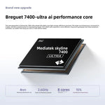 شاومي ريدمي نوت 15 برو 5G، 12 جيجابايت + 256 جيجابايت، شاشة 6.83 بوصة شاومي هايبر أو إس 2 ديمينسيتي 7400-ألترا ثماني النواة، شبكة: 5G، NFC، 12 جيجابايت + 256 جيجابايت