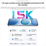 شاومي ريدمي نوت 15 برو 5G، 12 جيجابايت + 256 جيجابايت، شاشة 6.83 بوصة شاومي هايبر أو إس 2 ديمينسيتي 7400-ألترا ثماني النواة، شبكة: 5G، NFC، 12 جيجابايت + 256 جيجابايت