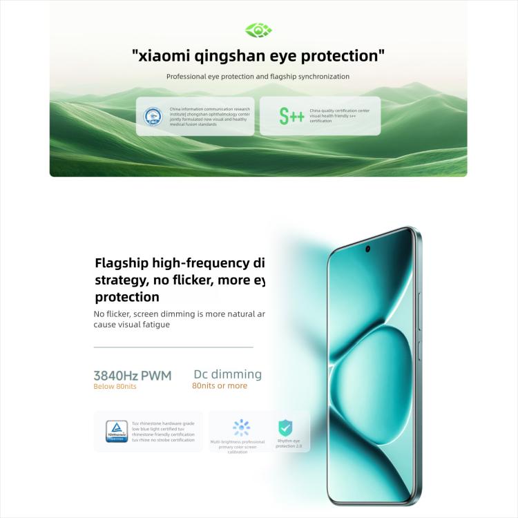شاومي ريدمي نوت 15 برو+ 5G، 16GB+512GB، شاشة 6.83 بوصة، شاومي HyperOS 2، سناب دراجون 7s الجيل الرابع ثماني النواة، شبكة: 5G، NFC، 16GB+512GB