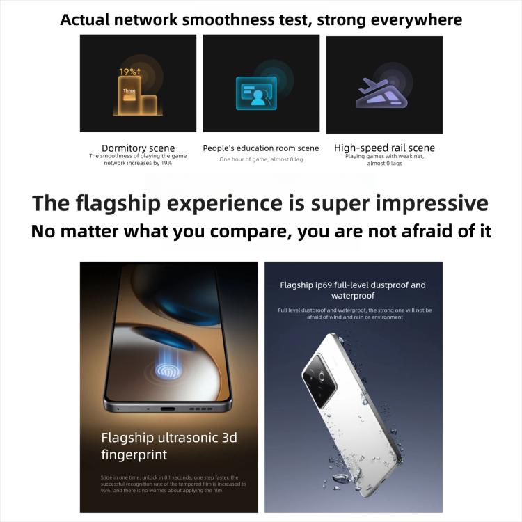 ريلمي GT7، 16GB+1TB، شاشة 6.8 بوصة، أندرويد 15 / ريلمي UI 6.0، ميدياتيك Dimensity 9400+ ثماني النواة، NFC، شبكة: 5G، دعم جوجل بلاي، 16GB+1TB