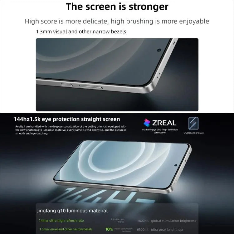 ريلمي نيو7 توربو، 12GB+512GB، شاشة 6.8 بوصة، أندرويد 15 / ريلمي UI 6.0، ميدياتيك Dimensity 9400e ثماني النواة، NFC، شبكة: 5G، دعم جوجل بلاي، 12GB+512GB