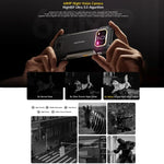 هاتف Ulefone Armor 27 Pro المتين، 12GB+256GB، رؤية ليلية، بطارية 10600mAh، شاشة 6.78 بوصة أندرويد 14 معالج MediaTek Dimensity 6300 ثماني النواة، شبكة: 5G، NFC، Armor 27 Pro