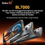 هاتف بلاكفيو BL7000 مقاوم، 8GB+256GB، شاشة 6.78 بوصة، أندرويد 15، معالج ميديا تيك Dimensity 6300 ثماني النواة، شبكة 5G، NFC، OTG، 8GB+256GB