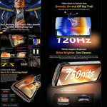 هاتف بلاكفيو BL7000 مقاوم، 8GB+256GB، شاشة 6.78 بوصة، أندرويد 15، معالج ميديا تيك Dimensity 6300 ثماني النواة، شبكة 5G، NFC، OTG، 8GB+256GB