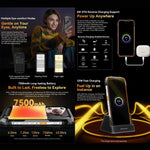 هاتف بلاكفيو BL7000 مقاوم، 8GB+256GB، شاشة 6.78 بوصة، أندرويد 15، معالج ميديا تيك Dimensity 6300 ثماني النواة، شبكة 5G، NFC، OTG، 8GB+256GB