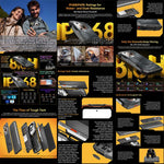 هاتف بلاكفيو BL7000 مقاوم، 8GB+256GB، شاشة 6.78 بوصة، أندرويد 15، معالج ميديا تيك Dimensity 6300 ثماني النواة، شبكة 5G، NFC، OTG، 8GB+256GB