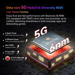 بلاكفيو BL9000 Pro 5G، كاميرا تصوير حراري، 12GB+512GB، IP68/IP69K/MIL-STD-810H، شاشة 6.78 بوصة أندرويد 14 ميدياتيك ديمينسيتي 8020 ثماني النواة، شبكة: 5G، NFC، OTG، BL9000 Pro 5G 12GB+512GB