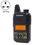 جهاز اتصال لاسلكي محمول BaoFeng BF-T1 بنطاق واحد، قابس بريطاني، BF-T1 قابس بريطاني