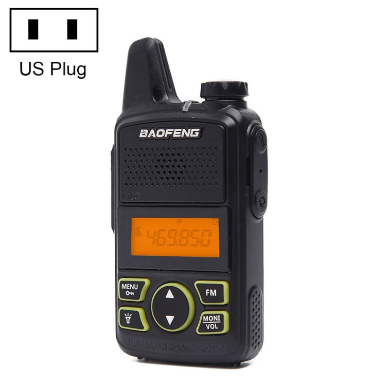 جهاز اتصال لاسلكي محمول BaoFeng BF-T1 بنطاق واحد، قابس أمريكي، BF-T1 قابس أمريكي