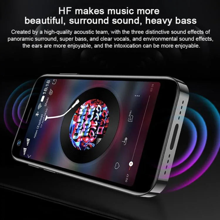SOYES XS12، 3GB+32GB، شاشة 3.0 بوصة، أندرويد 9.0، MTK6737M رباعي النواة حتى 1.1GHz، بلوتوث، واي فاي، FM، شبكة: 4G، شريحتي اتصال، 3GB+32GB