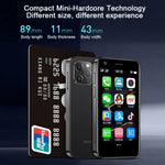 SOYES XS12، 3GB+32GB، شاشة 3.0 بوصة، أندرويد 9.0، MTK6737M رباعي النواة حتى 1.1GHz، بلوتوث، واي فاي، FM، شبكة: 4G، شريحتي اتصال، 3GB+32GB