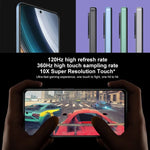 ثلاث كاميرات خلفية، بطارية 4500mAh، التعرف على بصمة الإصبع، شاشة 6.67 بوصة MIUI 13 Qualcomm Snapdragon 870 ثماني النواة حتى 3.2GHz، شبكة 5G، شريحتي اتصال، NFC، IR، 12GB+256GB