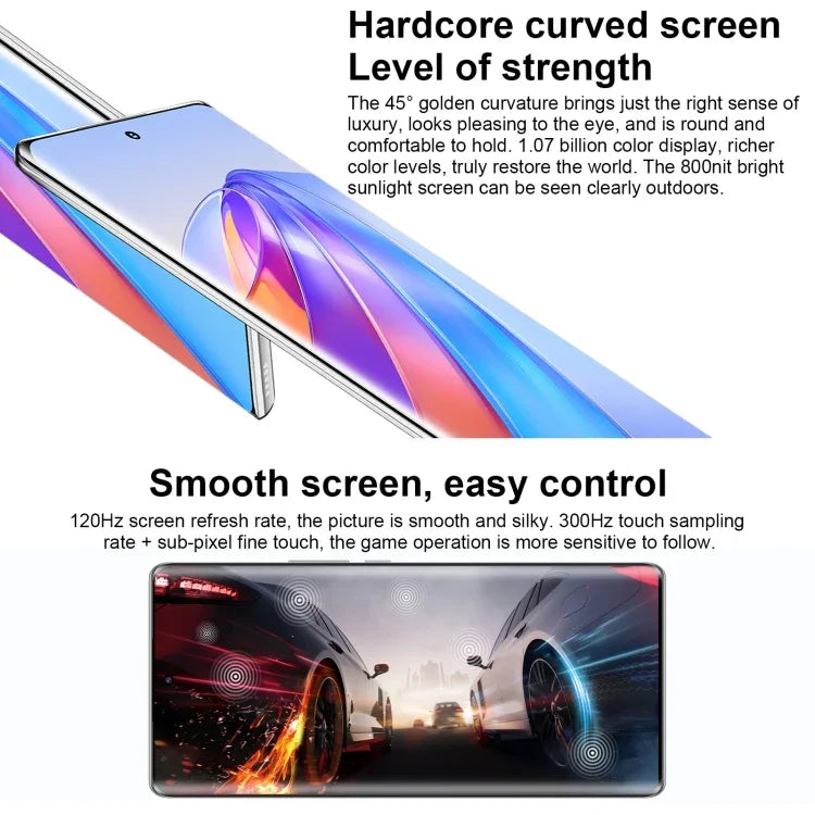 كاميرتان خلفيتان، التعرف على بصمة الإصبع على الشاشة، بطارية 5100mAh، شاشة 6.67 بوصة Magic UI 6.1 / أندرويد 12، سنابدراجون 695 ثماني النواة حتى 2.2GHz، شبكة: 5G، OTG، لا يدعم جوجل بلاي، 6GB+128GB