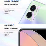 كاميرتان خلفيتان، التعرف على بصمة الإصبع من الجانب، بطارية 5000mAh، شاشة 6.58 بوصة Realme UI 3.0 / أندرويد 12، MediaTek Dimensity 810 ثماني النواة حتى 2.4GHz، شبكة: 5G، دعم جوجل بلاي، 12GB+256GB