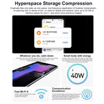 كاميرتان خلفيتان، التعرف على بصمة الإصبع من الجانب، شاشة 6.9 بوصة + 1.04 بوصة HarmonyOS 3.0، سنابدراجون 778G ثماني النواة حتى 2.42GHz، شبكة: 4G، OTG، NFC، لا يدعم جوجل بلاي، 128GB أسود أوبسيديان، 128GB فضي، 128GB وردي، 128GB أخضر نعناعي