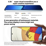 كاميرات خلفية ثلاثية، التعرف على بصمة الإصبع داخل الشاشة، شاشة 6.36 بوصة MIUI 14 مع معالج كوالكوم سنابدراجون 8 Gen 2 ثماني النواة بسرعة تصل إلى 3.2 جيجاهرتز، شبكة: 5G، NFC، شحن لاسلكي، Xiaomi 13 12GB+256GB