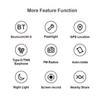 هاتف أندرويد 12 بشاشة 3.54 بوصة، معالج Helio G85 ثماني النواة، شبكة 4G، OTG، تحكم عن بعد بالأشعة تحت الحمراء، شريحة SIM واحدة، يدعم Google Play، 4 جيجابايت + 64 جيجابايت