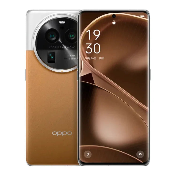 كاميرات خلفية ثلاثية، شاشة 6.82 بوصة ColorOS 13.1 مع معالج كوالكوم سنابدراجون 8 Gen 2 ثماني النواة بسرعة تصل إلى 3.187 جيجاهرتز، شبكة: 5G، يدعم جوجل بلاي، 16GB+512GB، Find X6 Pro 16GB+512GB